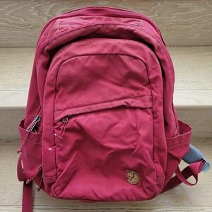 Fjallraven Red Backpack